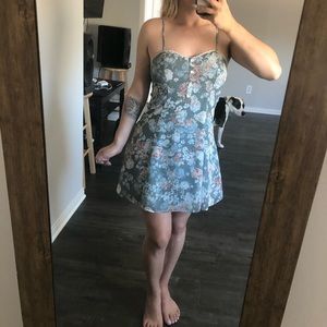 BCBGeneration Aline floral dress